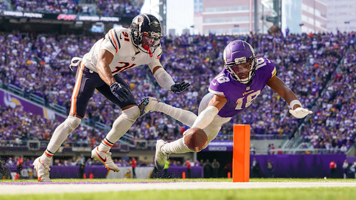 The Vikings are set as favorites in Week 12 in Chicago against the Bears.