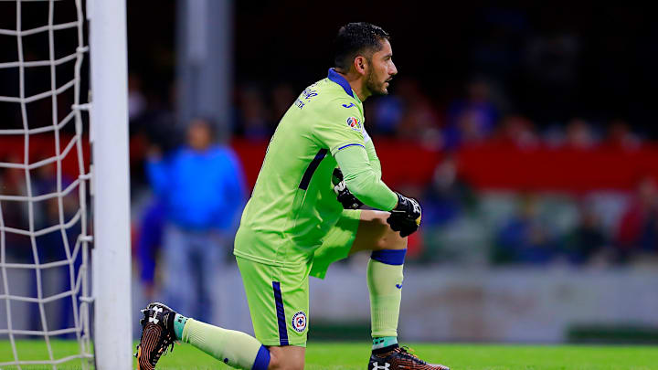 El portero Jesús Corona. El portero Jesús Corona.