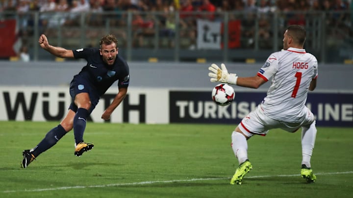 A seleção inglesa venceu todos os 5 jogos que disputou contra os malteses 