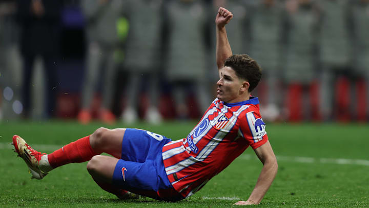 VAR determined Julian Alvarez's penalty was void after a double touch in the attempt against Real Madrid.