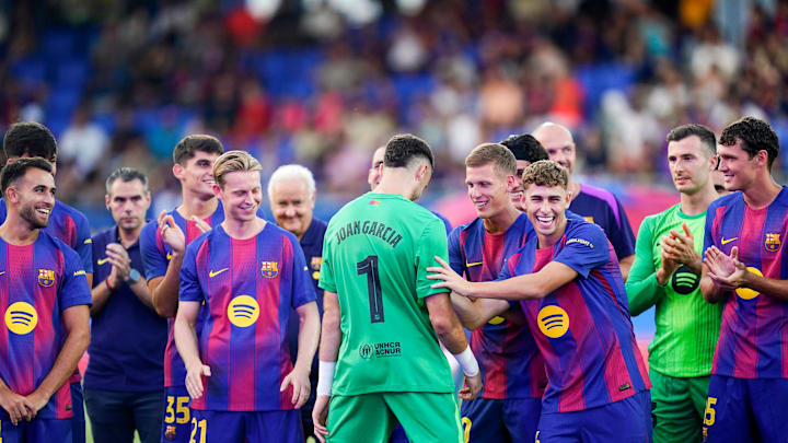 Barcelona, tras golear al Como en la Joan Gamper Barcelona, tras golear al Como en la Joan Gamper