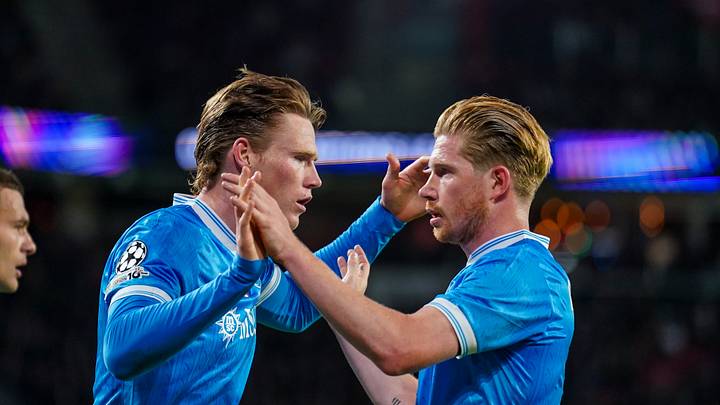 Scott McTominay e Kevin De Bruyne