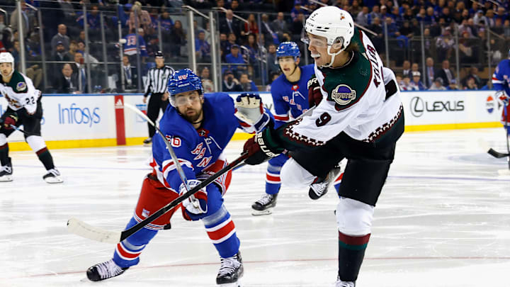 Arizona Coyotes v New York Rangers