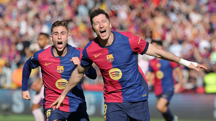 Robert Lewandowski a inscrit un doublé face à Gérone. Robert Lewandowski a inscrit un doublé face à Gérone.