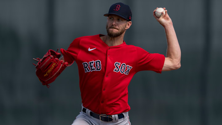 Red Sox pitcher Chris Sale