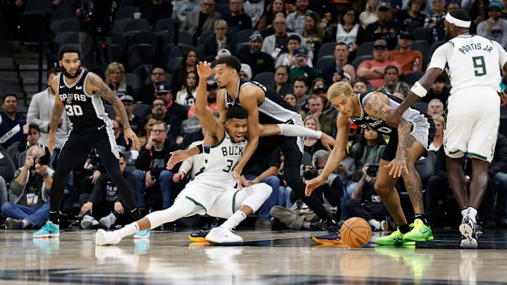 Milwaukee Bucks v San Antonio Spurs
