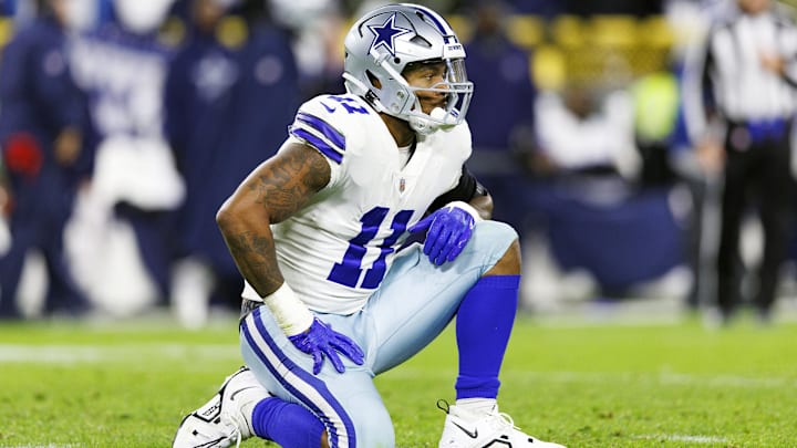 Dallas Cowboys linebacker Micah Parsons during the game against the Green Bay Packers at Lambeau Field.