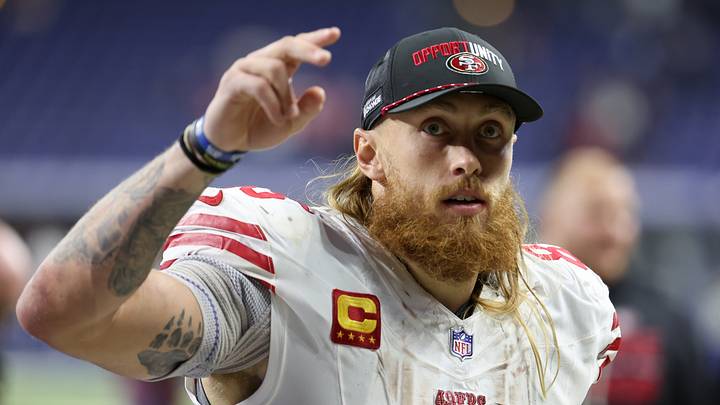 San Francisco 49ers tight end George Kittle.