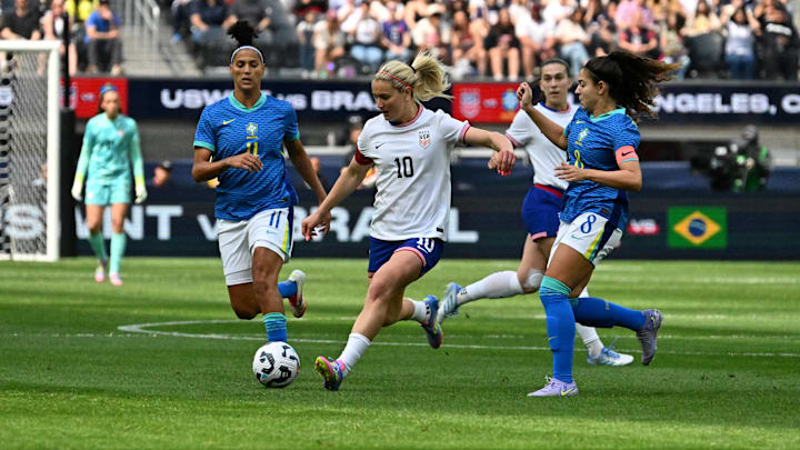 Estados Unidos e Brasil disputam novo amistoso nesta Data Fifa Estados Unidos e Brasil disputam novo amistoso nesta Data Fifa