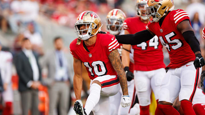 San Francisco 49ers wide receiver Ronnie Bell (10)
