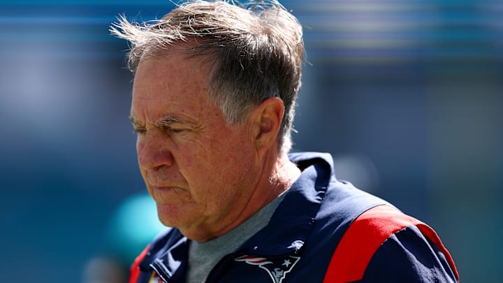 New England Patriots head coach Bill Belichick