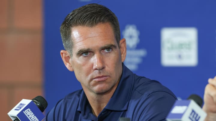 New York Giants general manager Joe Schoen New York Giants general manager Joe Schoen