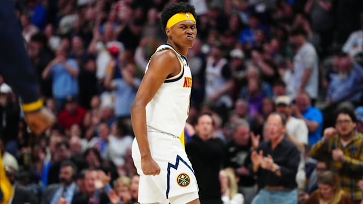  Denver Nuggets forward Peyton Watson.
