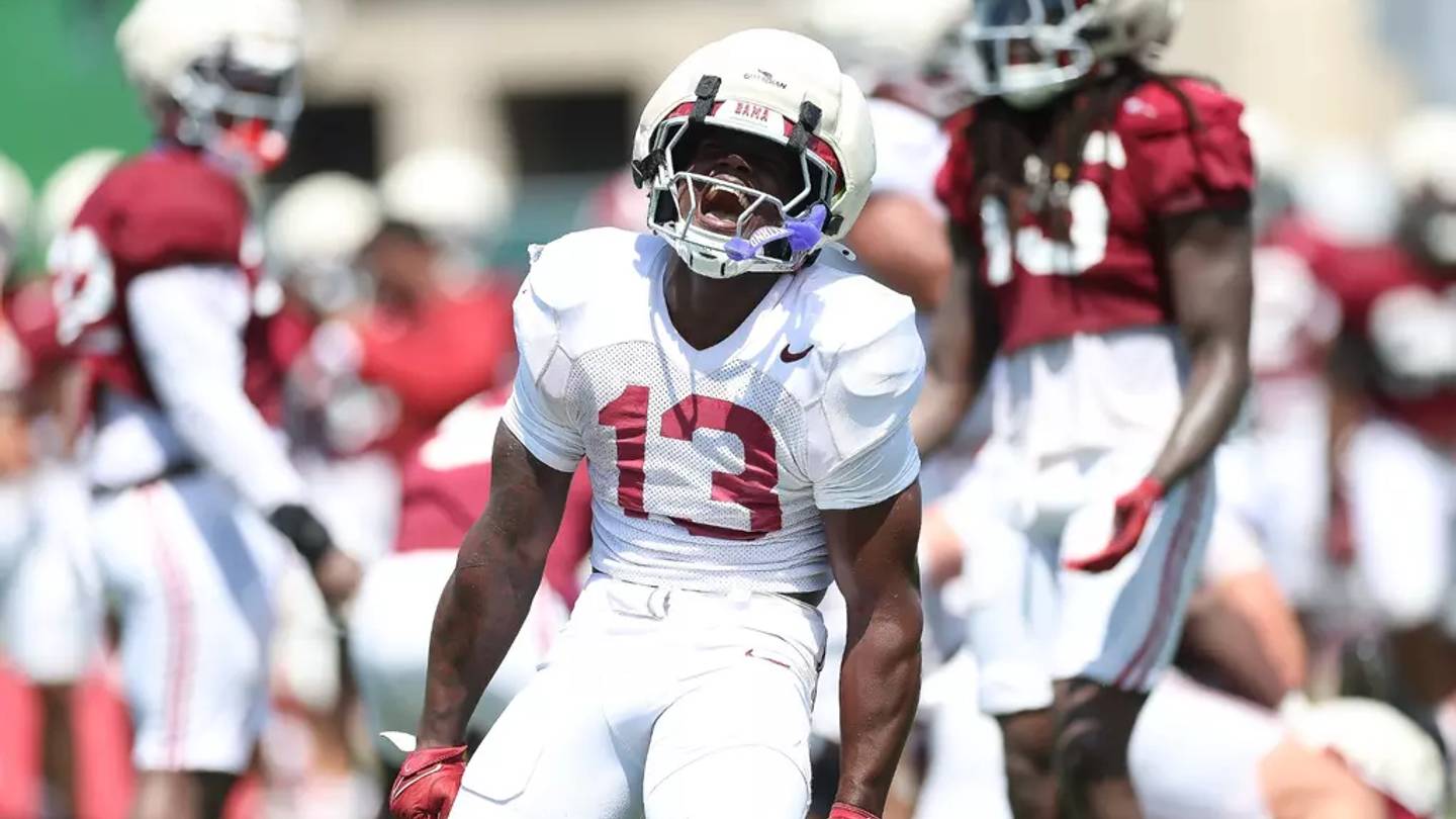 EJ Crowell, running back degli Alabama, si prepara a tornare in campo dopo infortuni