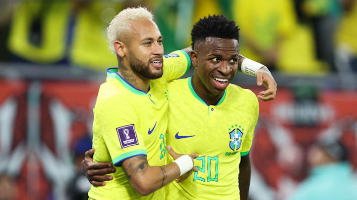 Neymar Celebrates Vinicius Junior's Historic Santos Achievement with Heartfelt Tribute