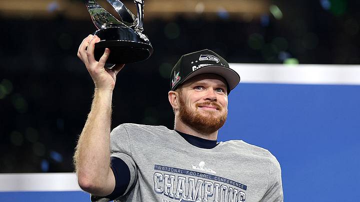 Sam Darnold llevó a los Seahawks al partido más importante de la temporada. Sam Darnold llevó a los Seahawks al partido más importante de la temporada.