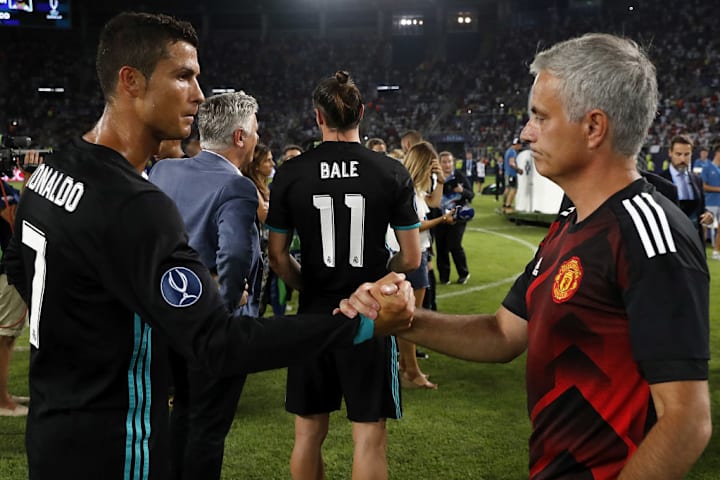 克里斯蒂亚诺·罗纳尔多,何塞·穆里尼奥 克里斯蒂亚诺·罗纳尔多,何塞·穆里尼奥