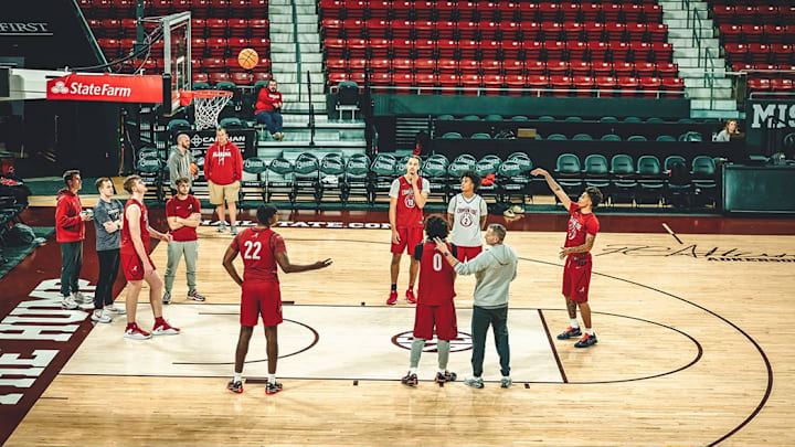 Alabama Basketball in Humphrey Coliseum