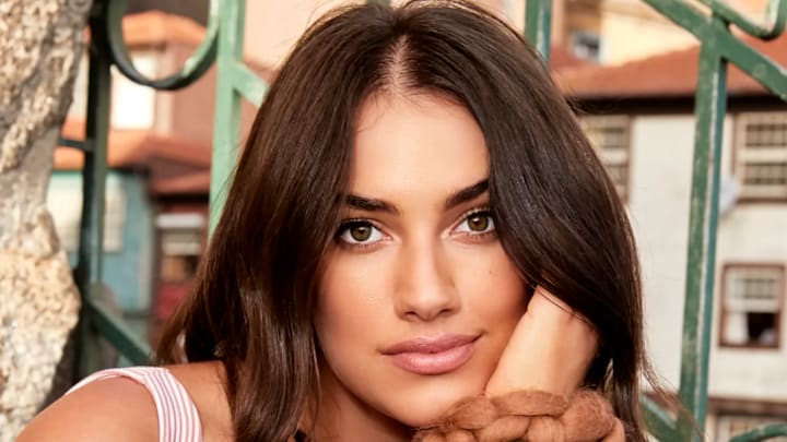 Lorena Durán was photographed by Ben Watts in Portugal. 