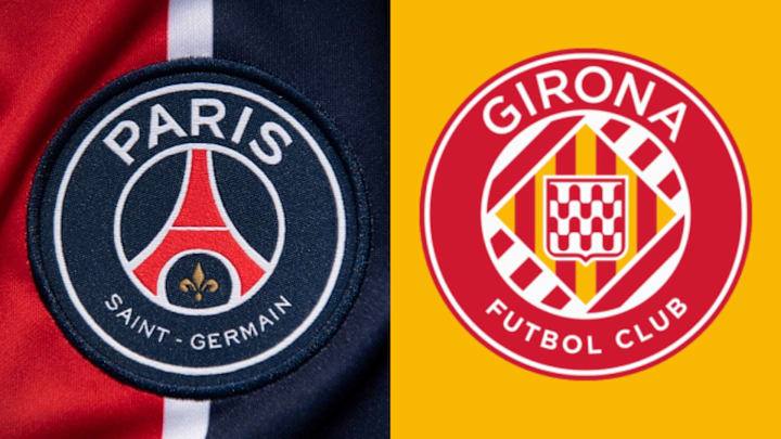 PSG take on Girona in the Champions League
