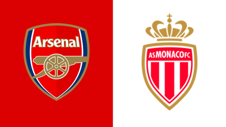 Arsenal face Monaco in the Champions League on Wednesday night