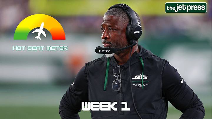 New York Jets head coach Aaron Glenn