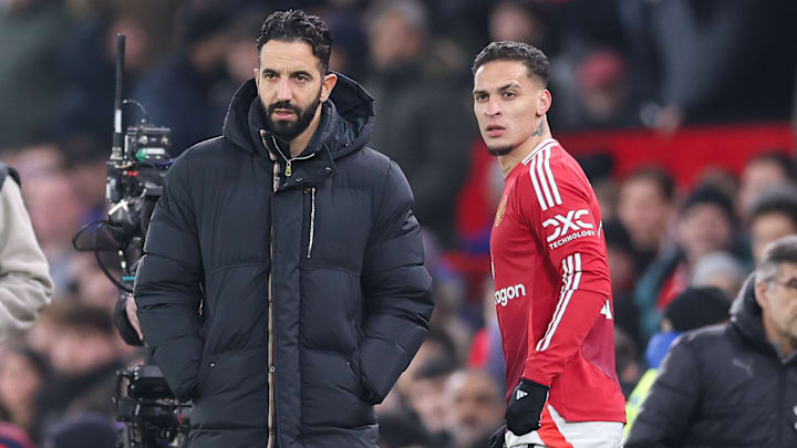 Ruben Amorim let Antony leave on loan during the winter window Ruben Amorim let Antony leave on loan during the winter window