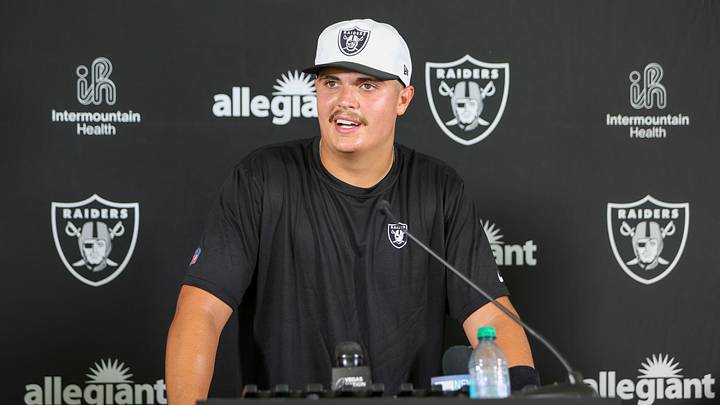 Las Vegas Raiders QB Aidan O'Connell Las Vegas Raiders QB Aidan O'Connell