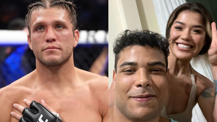 Brian Orega, Paulo Costa and Tracy Cortez