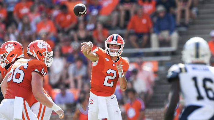 Clemson quarterback Cade Klubnik (2)