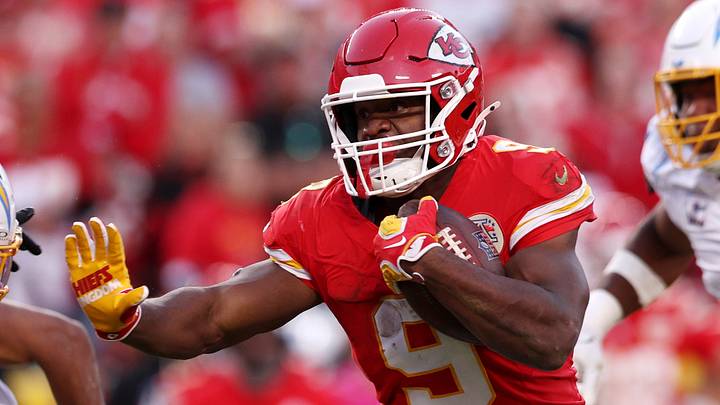 Kansas City Chiefs running back Kenneth Walker Kansas City Chiefs running back Kenneth Walker