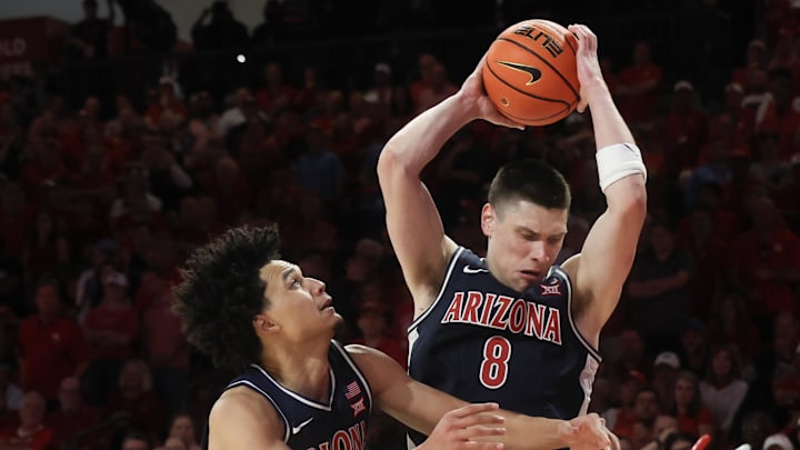 Arizona Wildcats forward Ivan Kharchenkov (8) Arizona Wildcats forward Ivan Kharchenkov (8)