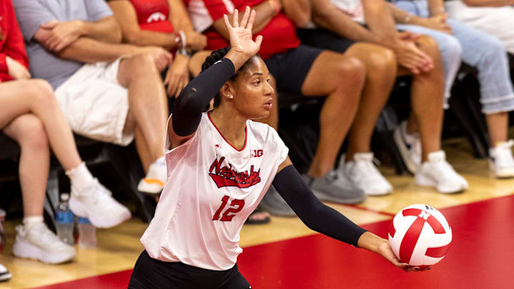 Nebraska outside hitter Taylor Landfair had eight kills and two aces to help Nebraska hold off No. 22 Utah. Nebraska outside hitter Taylor Landfair had eight kills and two aces to help Nebraska hold off No. 22 Utah.