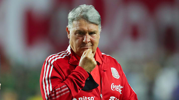 El entrenador Gerardo Martino.