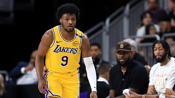 Bronny James ya ha jugado con Los Angeles Lakers en la Summer League y en la pretemporada de la NBA