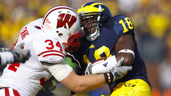 Former Wisconsin Badgers fullback Bradie Ewing. 