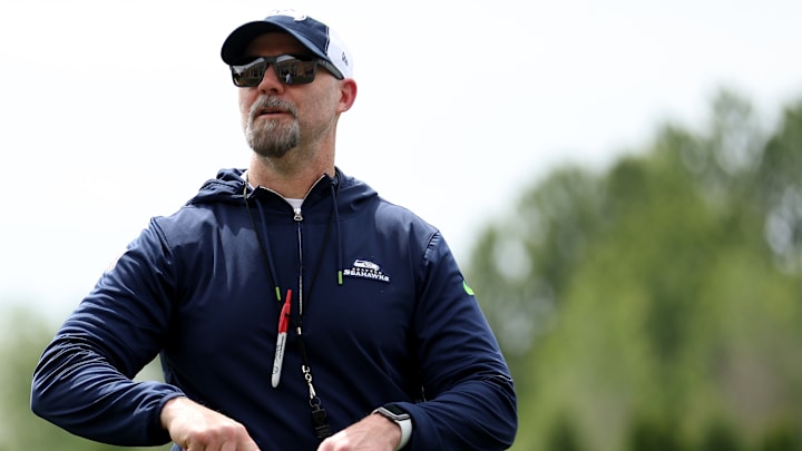 Seahawks offensive coordinator Ryan Grubb