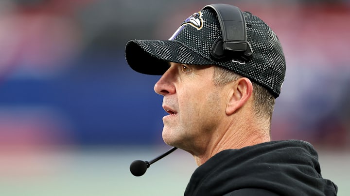 Baltimore Ravens HC John Harbaugh Baltimore Ravens HC John Harbaugh