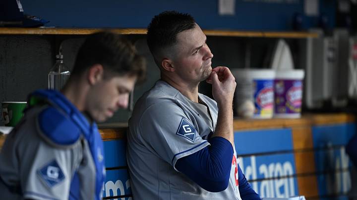 Aug 28, 2026; Detroit, Michigan, USA; Los Angeles Dodgers starting pitcher Tarik Skubal (29) watches from the dugout against the Detroit Tigers in the fifth inning at Comerica Park. Mandatory Credit: Lon Horwedel-Imagn Images Aug 28, 2026; Detroit, Michigan, USA; Los Angeles Dodgers starting pitcher Tarik Skubal (29) watches from the dugout against the Detroit Tigers in the fifth inning at Comerica Park. Mandatory Credit: Lon Horwedel-Imagn Images