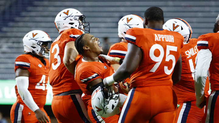 Virginia Cavaliers defensive tackle Jason Hammond 