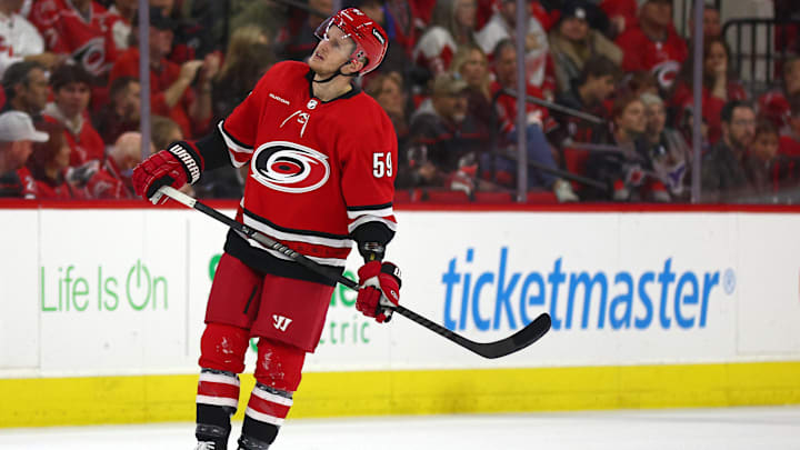 Hurricanes winger Jake Guentzel