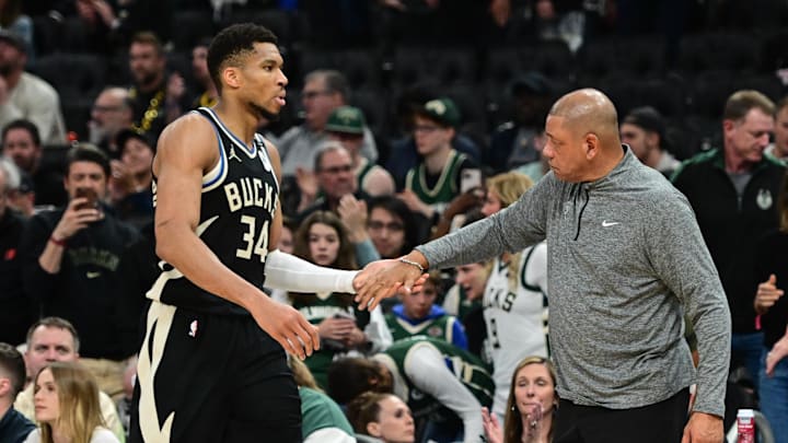 Milwaukee Bucks forward Giannis Antetokounmpo is heavily favored to remain with the Bucks next season.