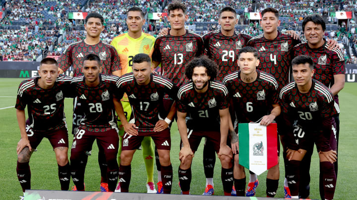El once titular de México frente a Uruguay en duelo amistoso