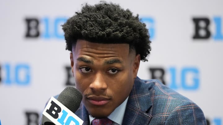 Nebraska defensive back DeShon Singleton Nebraska defensive back DeShon Singleton