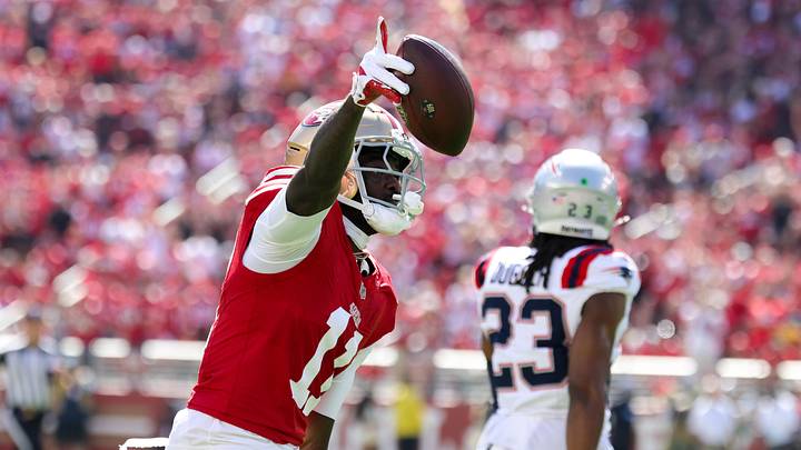 San Francisco 49ers wide receiver Brandon Aiyuk (11)