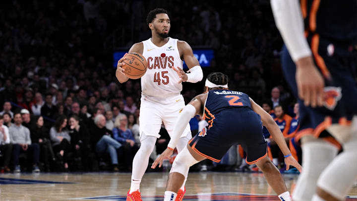 The Cavs are 8.5-point favorites against New York tonight.