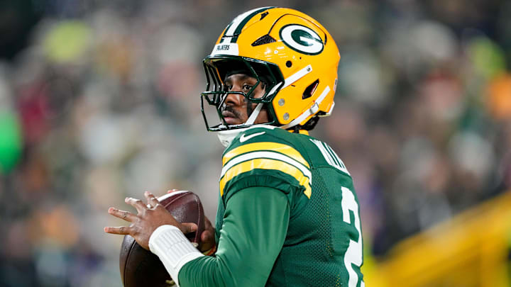 Green Bay Packers quarterback Malik Willis