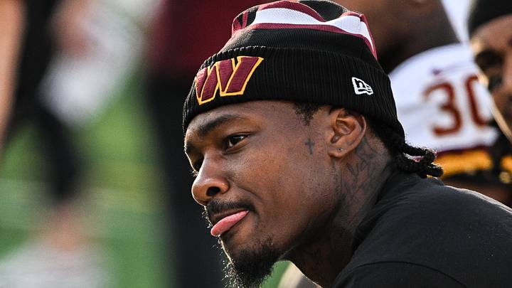 Washington Commanders wide receiver Stefon Diggs 