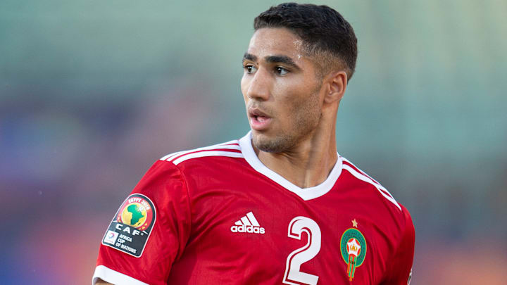 Achraf Hakimi, star du Maroc. Achraf Hakimi, star du Maroc.