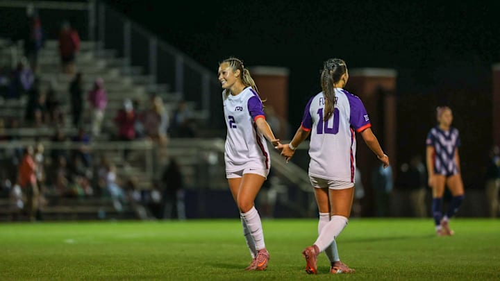 No. 9 TCU conquers the Arizona Wildcats 1-0 in Tucson, Arizona from Murphey Field at Mulcahy Soccer Stadium. No. 9 TCU conquers the Arizona Wildcats 1-0 in Tucson, Arizona from Murphey Field at Mulcahy Soccer Stadium.
